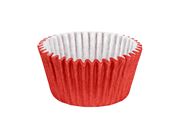 Forminha para Cupcake Impermeável Colors Vermelho Pacote com 45 Unidades Regina