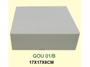 Caixa Branca GOU-01/B pacote com 10 unidades Alterpel 