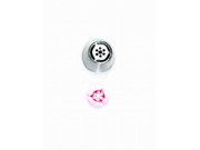 Bico de confeitar para rosa pequena em aço inox BFP13 ref 250343 CIMAPI