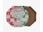 Caixa para pizza com tampa  N°35 oitavado 