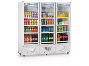 Refrigerador Vertical Visa Cooler 6 Cores Ref GRVC-1450 Gelopar