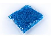 Fix Arame Plástico Comum 8 cm Azul Pacote 1kg Rogini Peres 