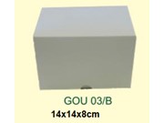 Caixa Branca GOU-03/B pacote com 10 unidades Alterpel