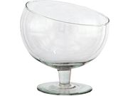 Taça boca torta cristal 15x15cm ref 200131 Cristal Glass Modenuti