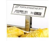 PORTA ETIQUETA PARA GONDOLAS COM PRESILHAS 3X11