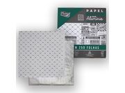 Papel acoplado laminado genérico com aluminio 38x38cm Pluma