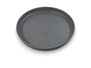 Prato sobremesa 19cm linha organica cinza Ref. AD0378 Ad