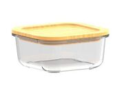 Pote marinex quadrado 540ml bamboo Nadir 