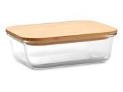 Pote marinex retangular 1 litro bamboo Nadir 