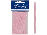 Fix arame plastico rosa mini poa m23 11cm Rogini Peres