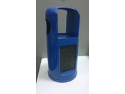Porta Guardanapo e Canudos Bi Util de Plástico Color Azul Ref. AC052x1370 Ice Pack