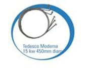 Resistência Tedesco Moderna 15 kw 450mm diâmetro