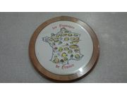 Tábua de Madeira com Porcelana Desenhada para Frios Ref. 10205/060 Tramontina