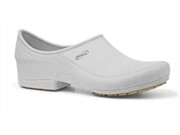 Sapato Flip Impermeável branco sola borracha antiderrapante Nº 34 Bracol